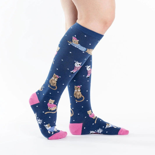 Knee High Funky - Business Cat-sual