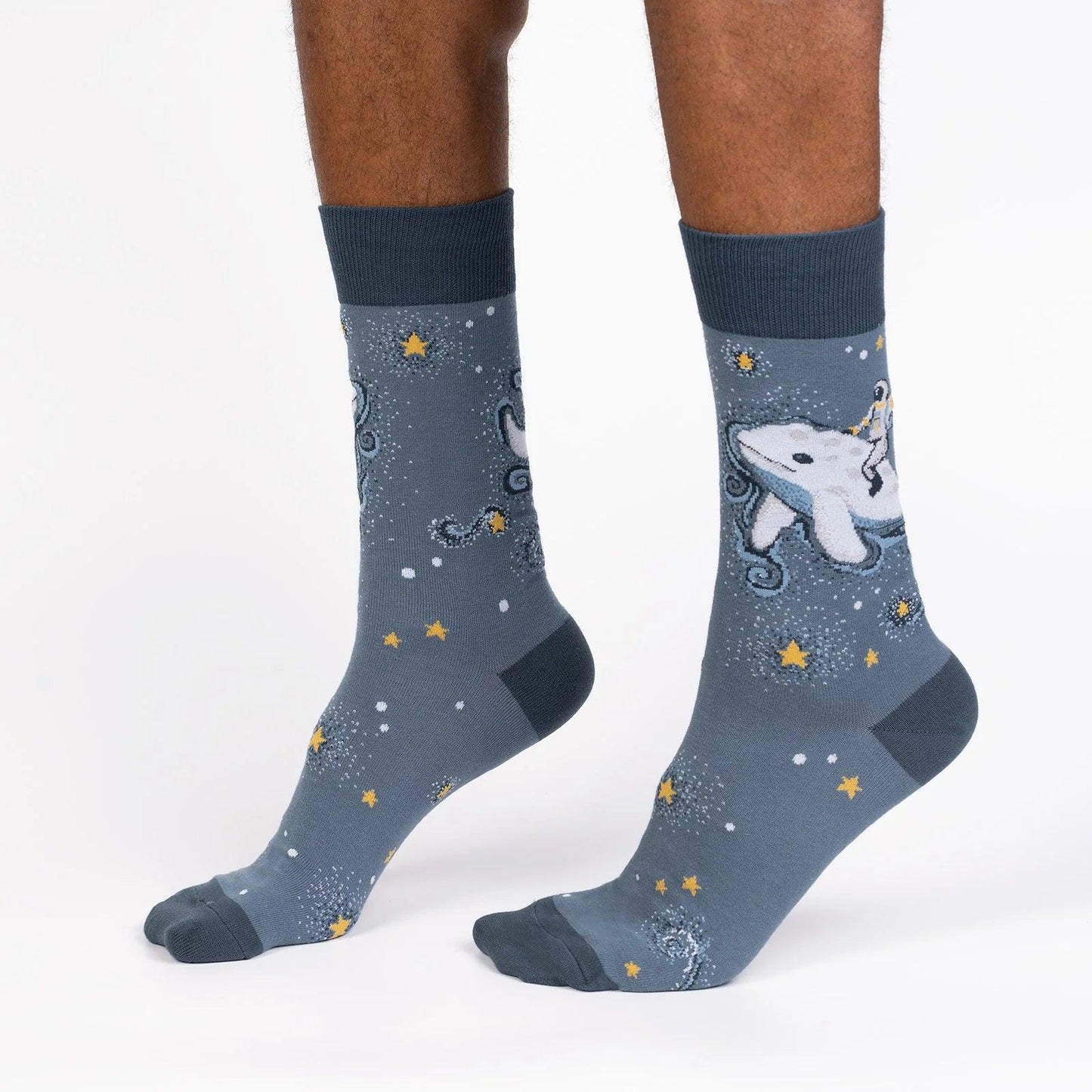 Mens Crew - Cosmic Catacean