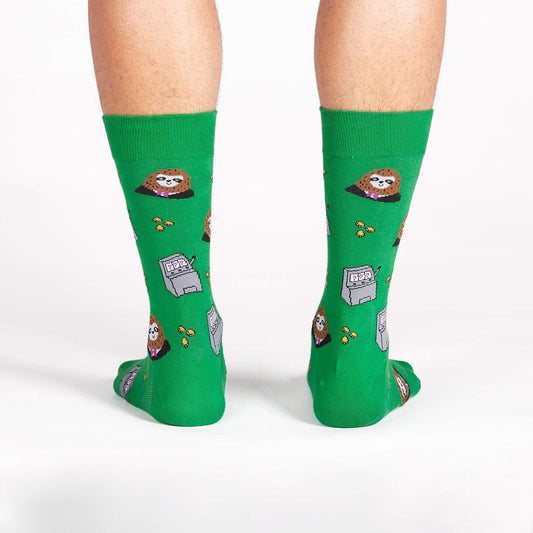 Mens Crew - Sloth Machine