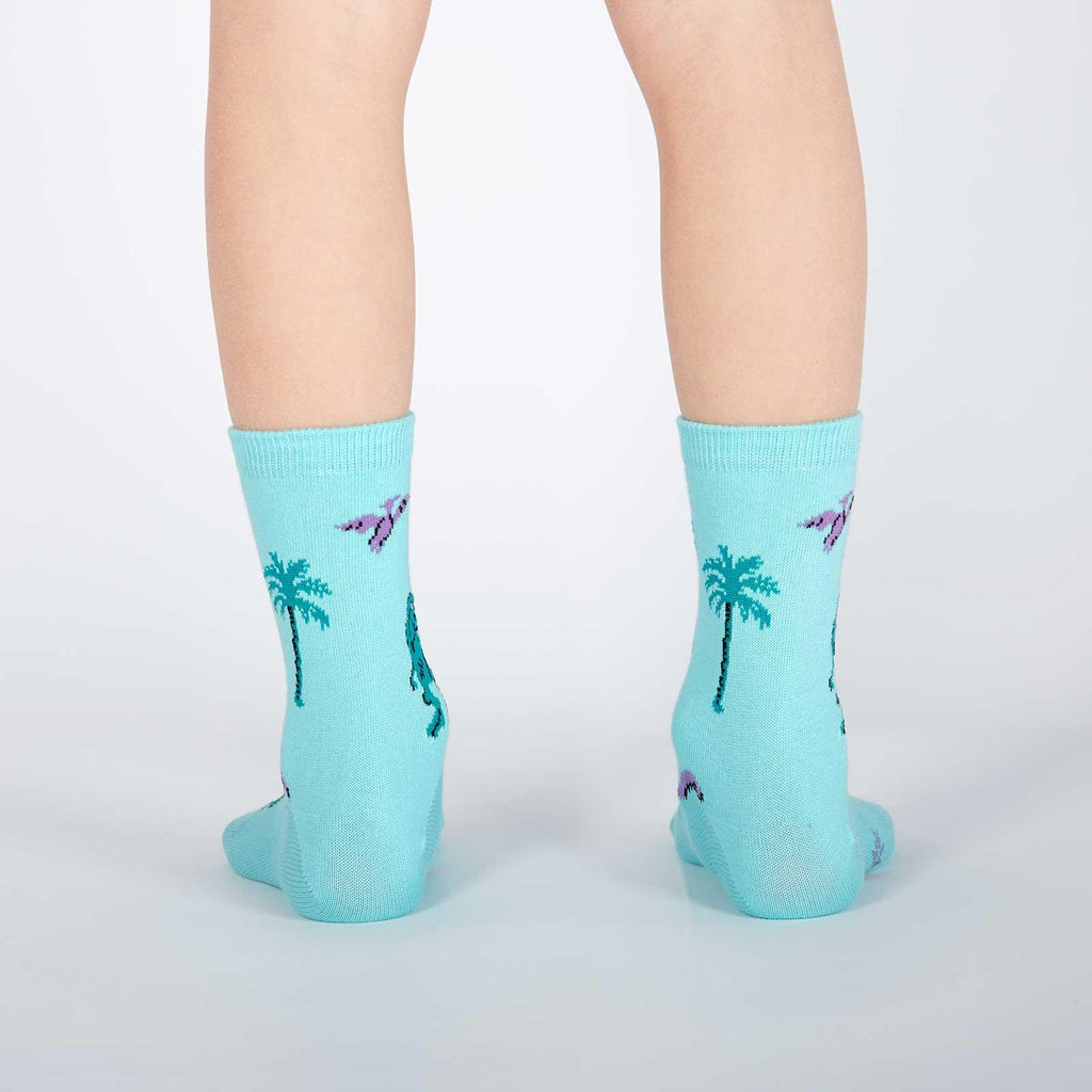 Juniorsokker med dinosaurmotiv