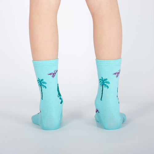 Juniorsokker med dinosaurmotiv