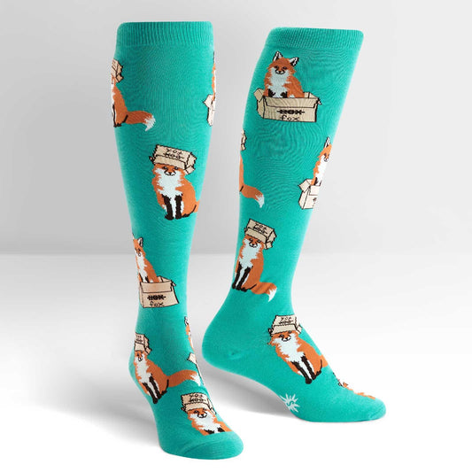 Knee High Funky - Foxes in Boxes