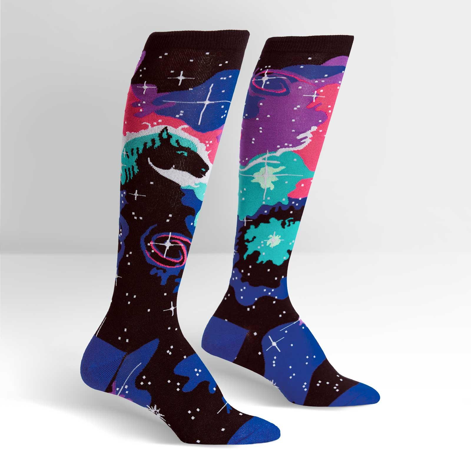 Knehøye sokker med Hestehode-nebula
