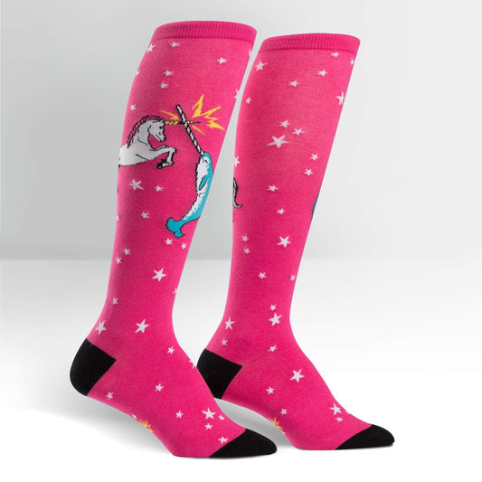 Knee High Funky - Unicorn vs Narwhal