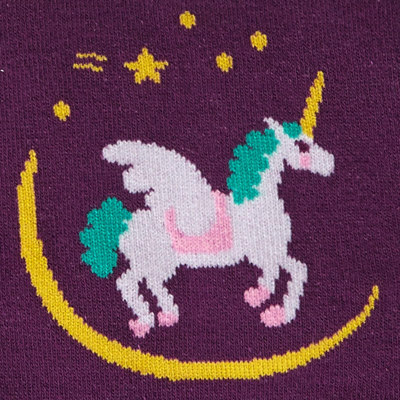 Knehøye sokker med pegasusmotiv