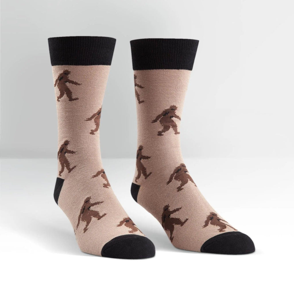 Herresokker med Bigfoot-motiv