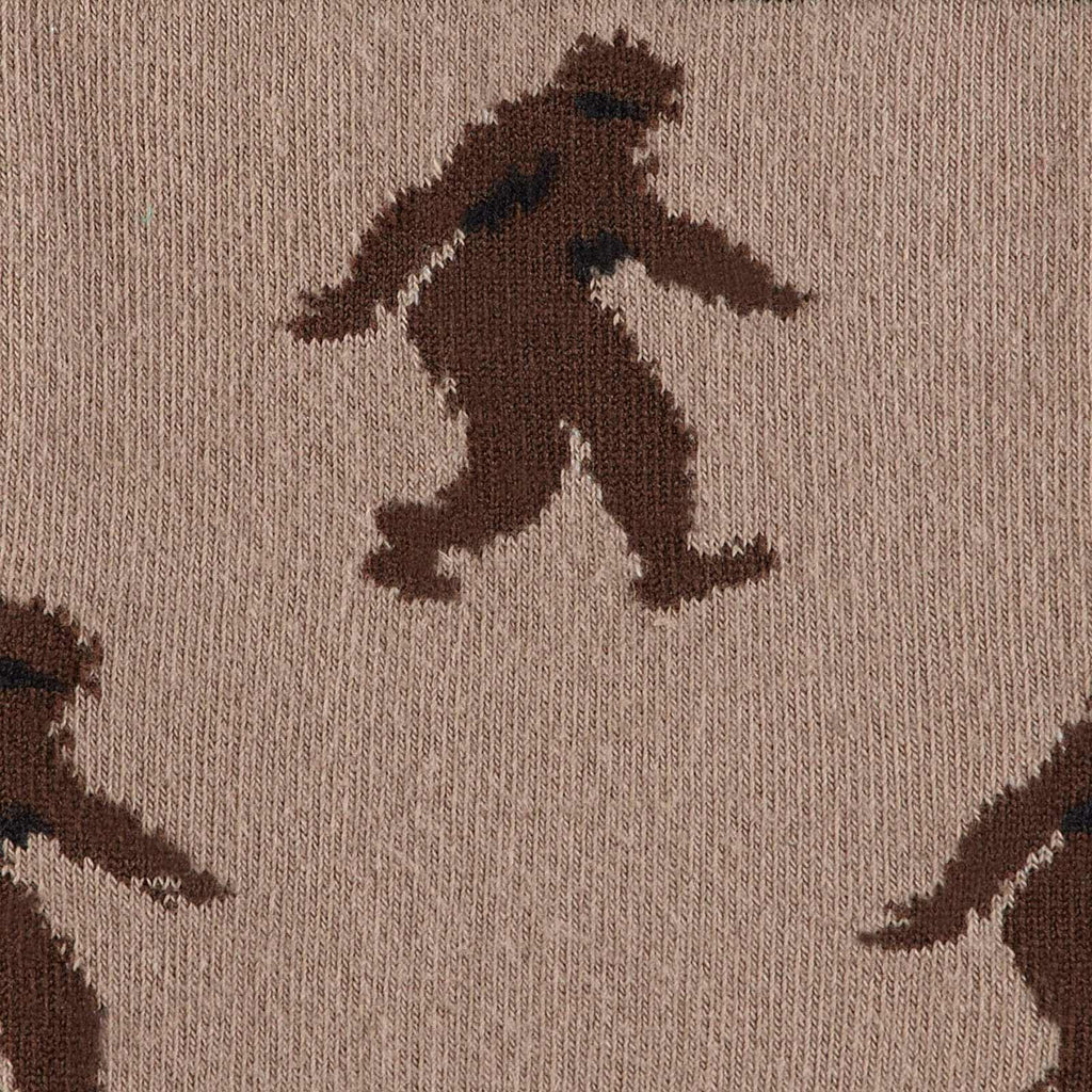 Herresokker med Bigfoot-motiv