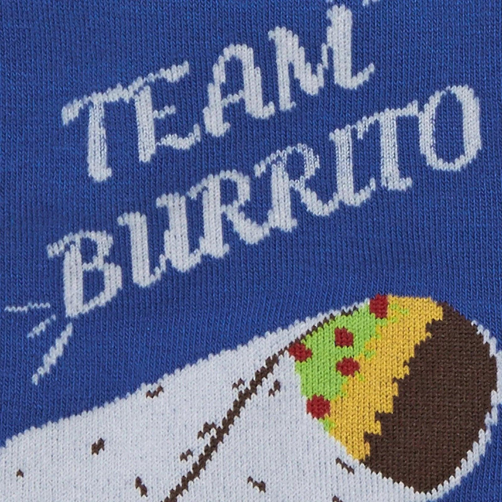 Herresokker med burritomotiv