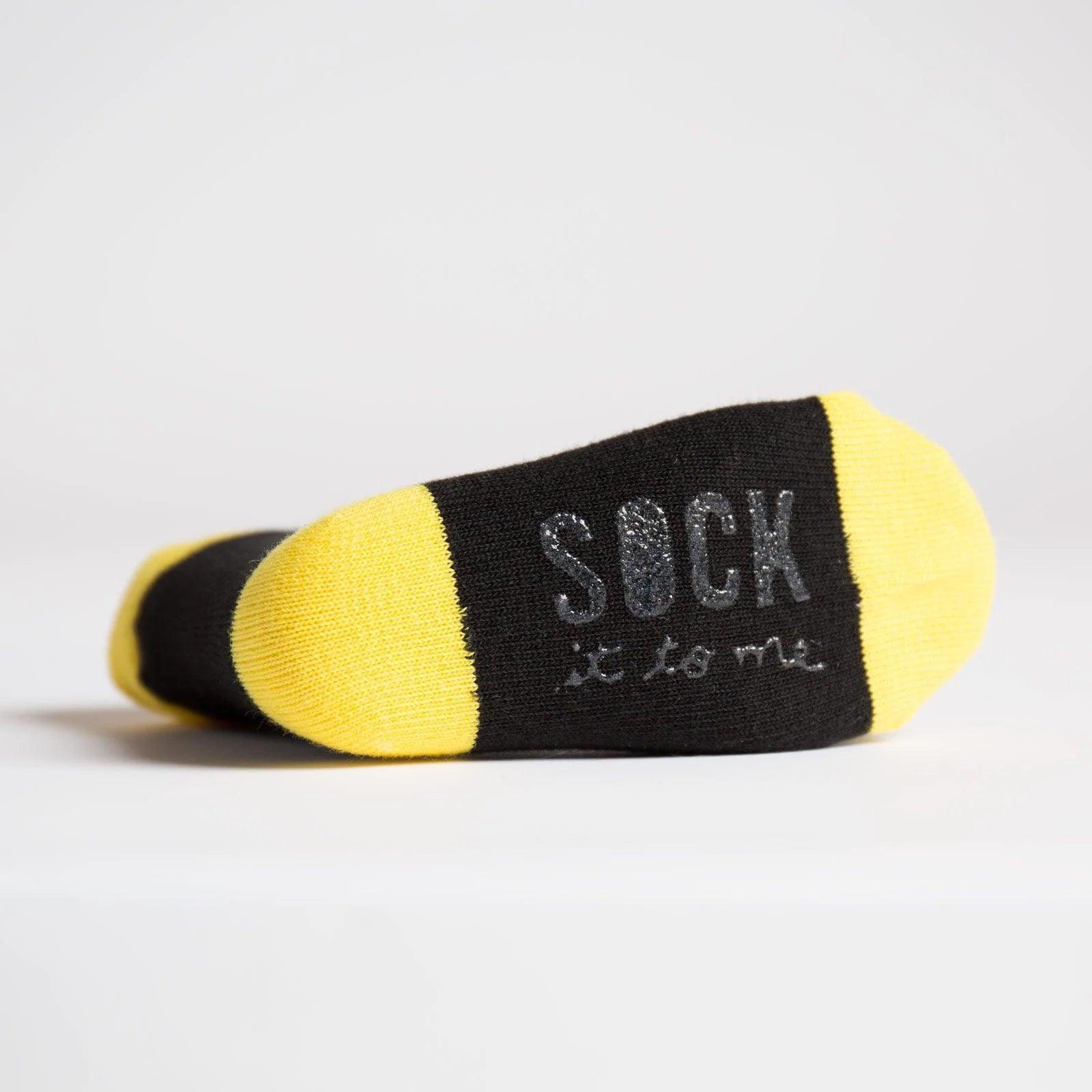 Sokker for smårollinger med cheeseburgermotiv