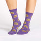 Womens Crew - Cute Burgers