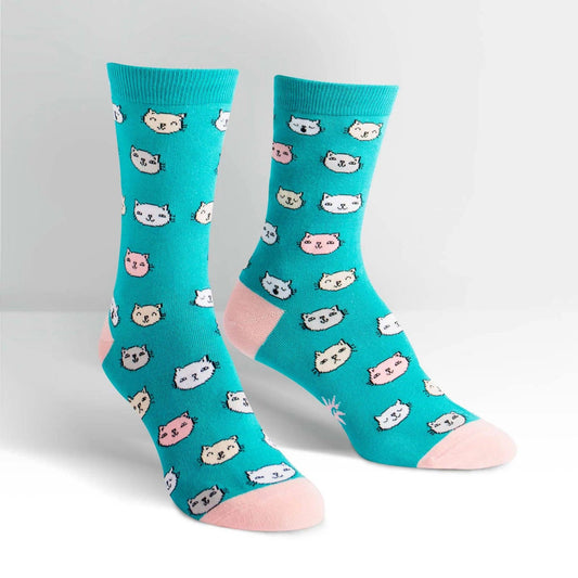 Womens Crew - Feline Fine