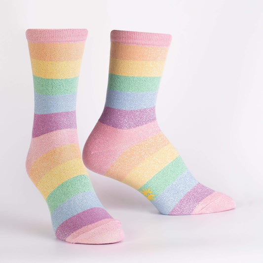 Womens Crew - Pastel Prismatic