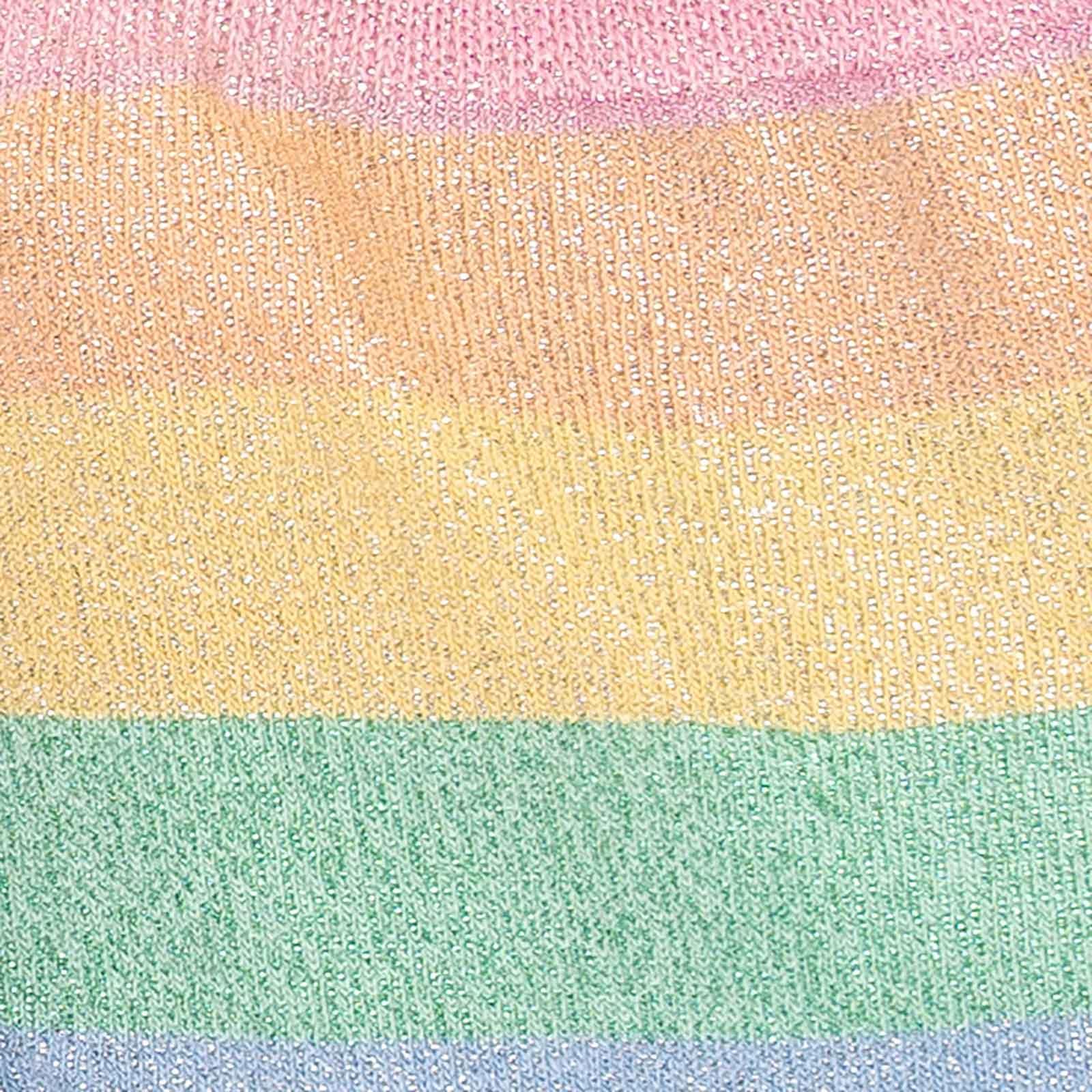 Damesokker i pastellfarger med glitter