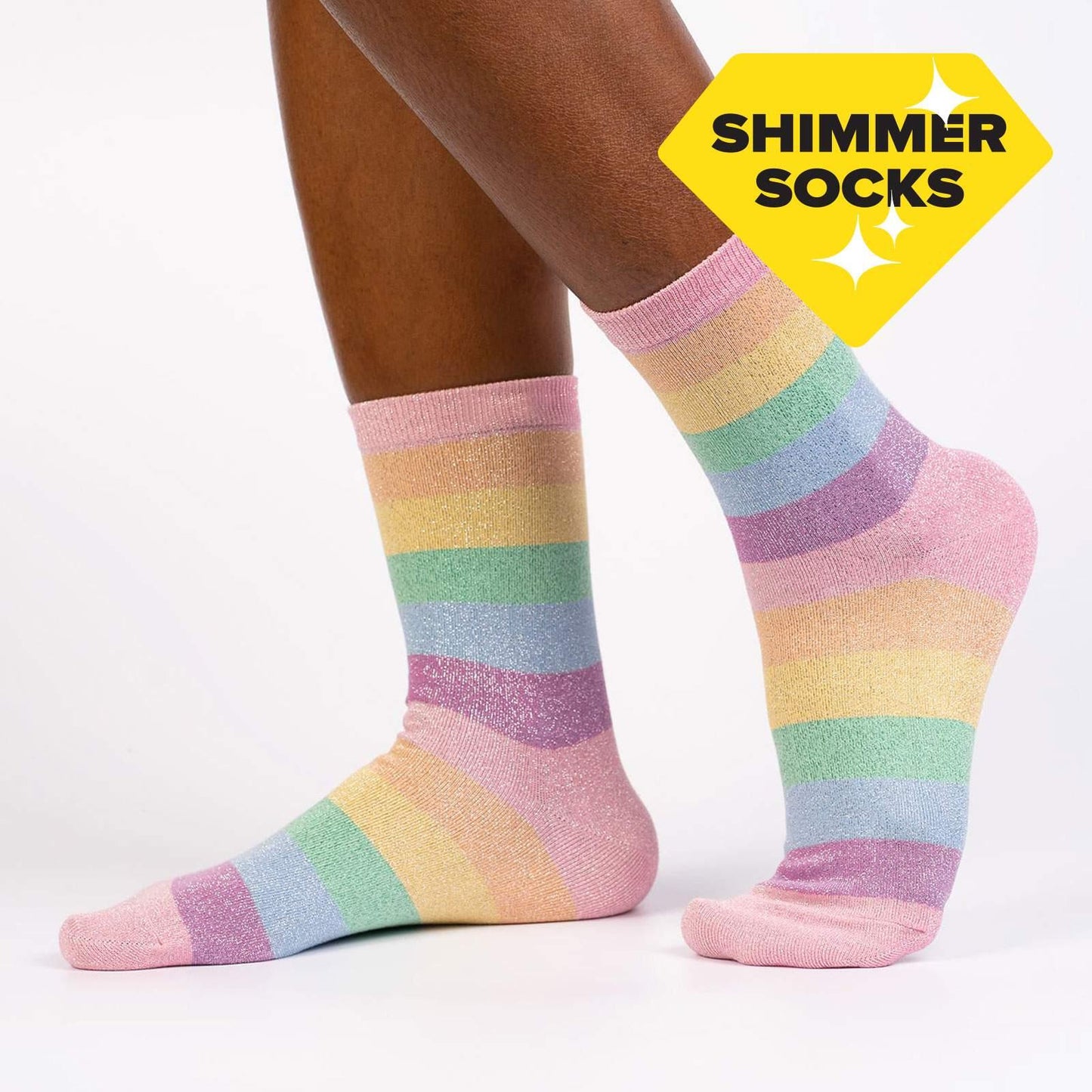 Womens Crew - Pastel Prismatic