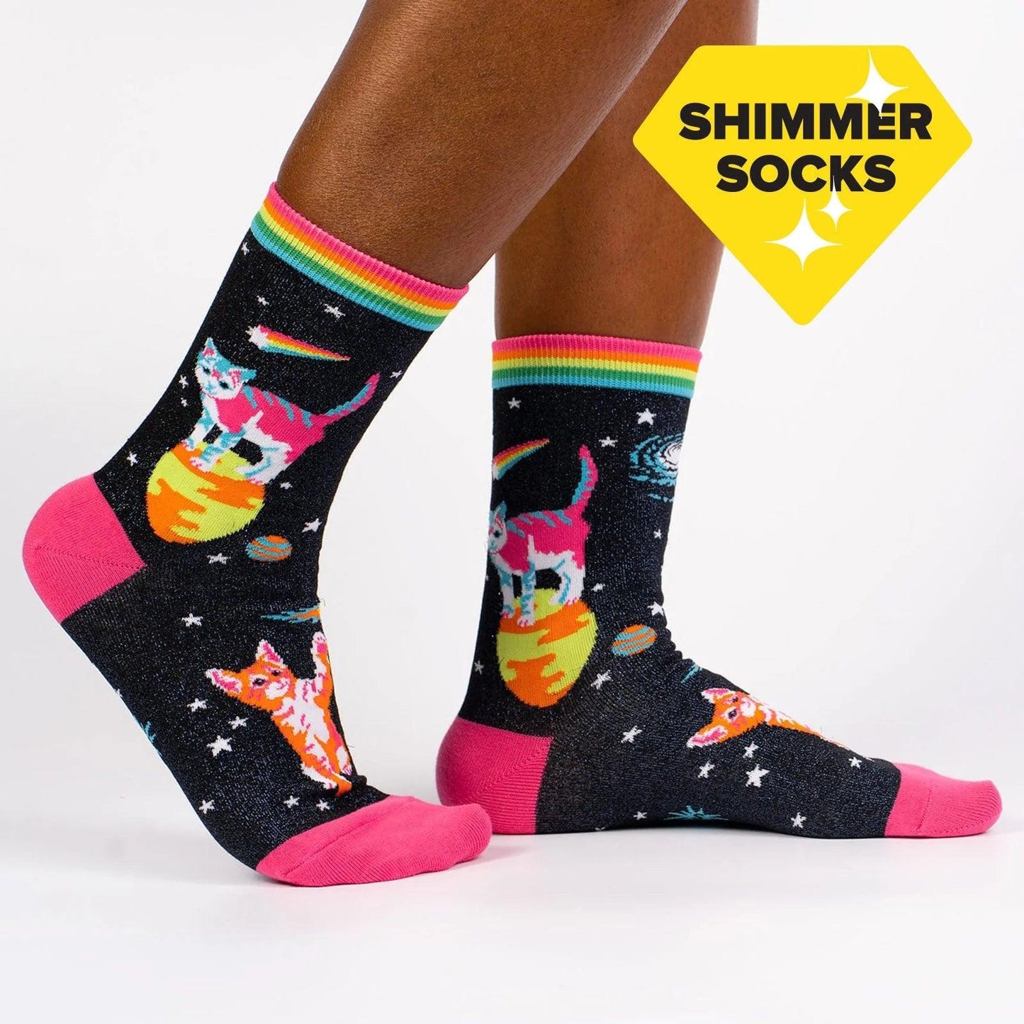 Womens Crew - Space Cats