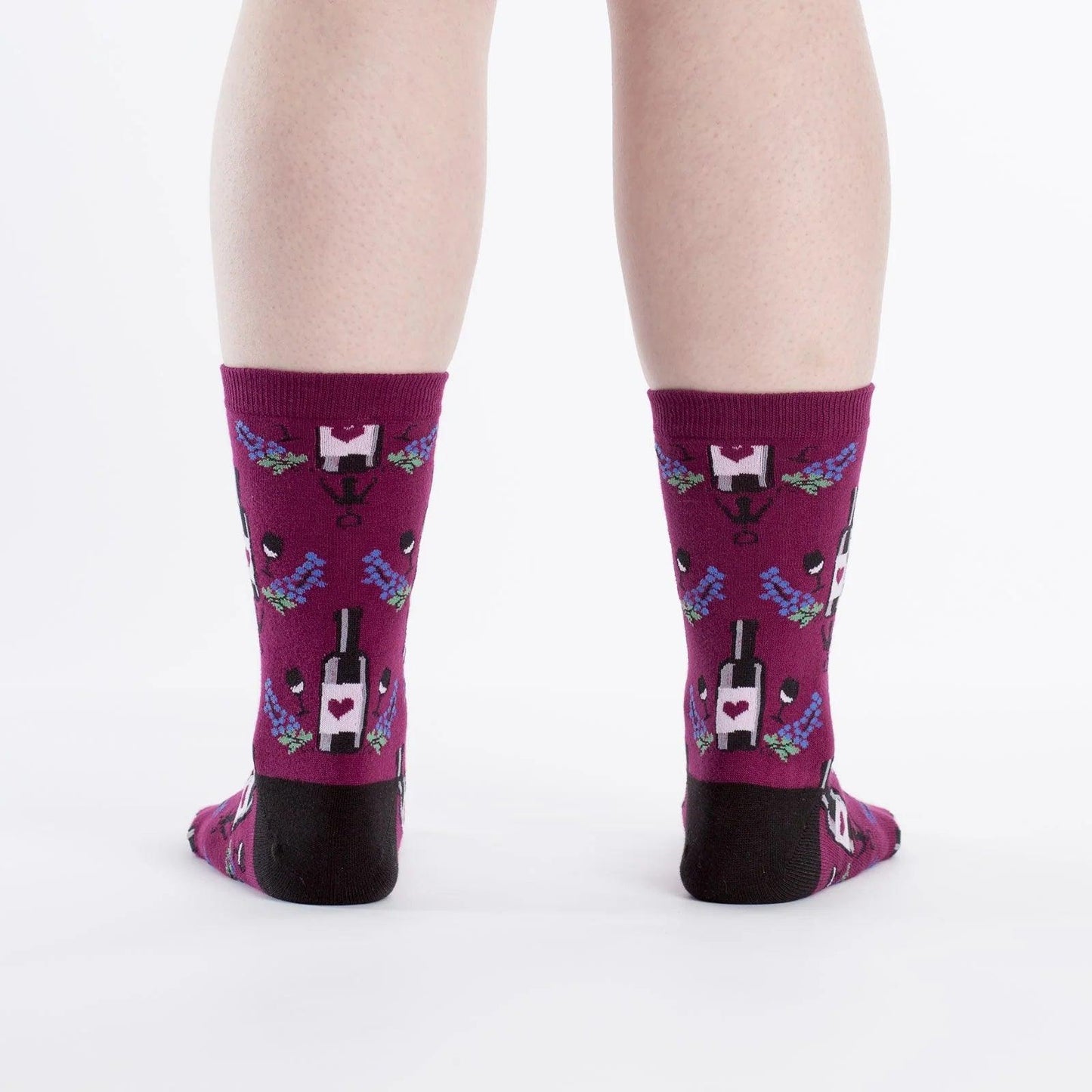 Womens Crew - Wine